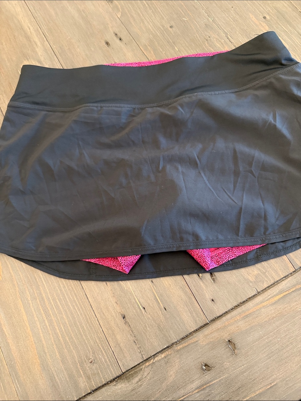 Nike Black Skort with Pink Inner Shorts